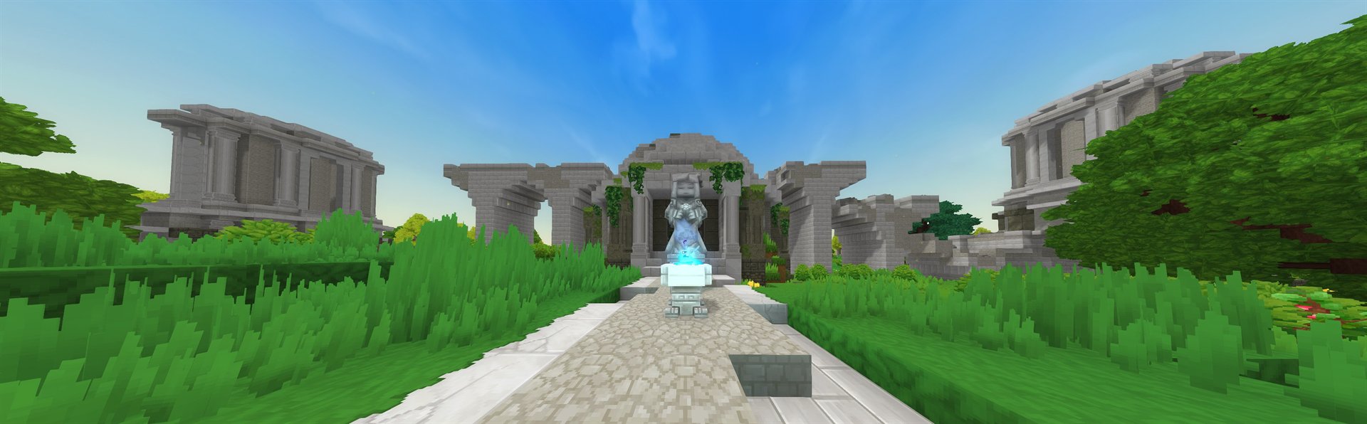 Ruins and open terrain in one of my Hytale worlds